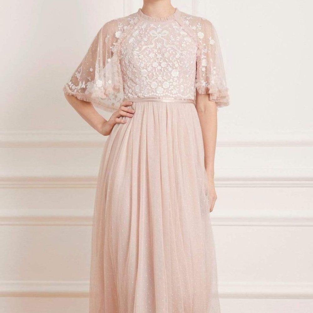 Needle & Thread Bonnie Bow Maxi Dress